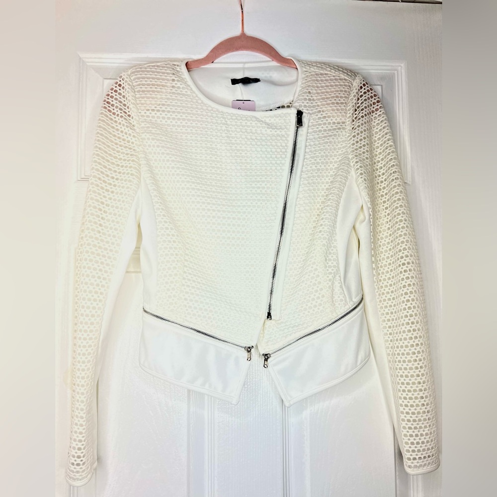 Michel Fashion, Off White Jacket, Small
